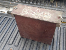 Army Military Radio WOODEN BOX