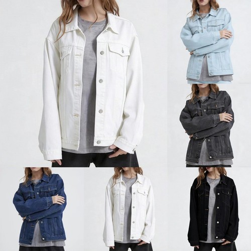 Cappotto jeans donna con