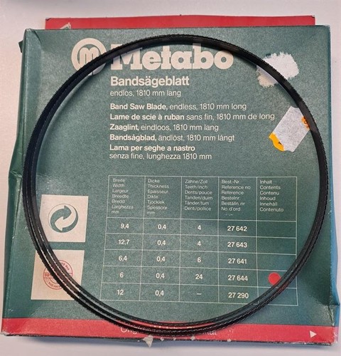 Metabo lama per sega nastro - lama,