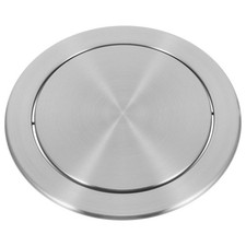 Coperchio per bidone della spazzatura da cucina in acciaio