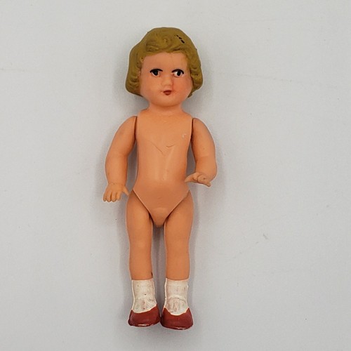 Bambola gomma vintage - bambola,