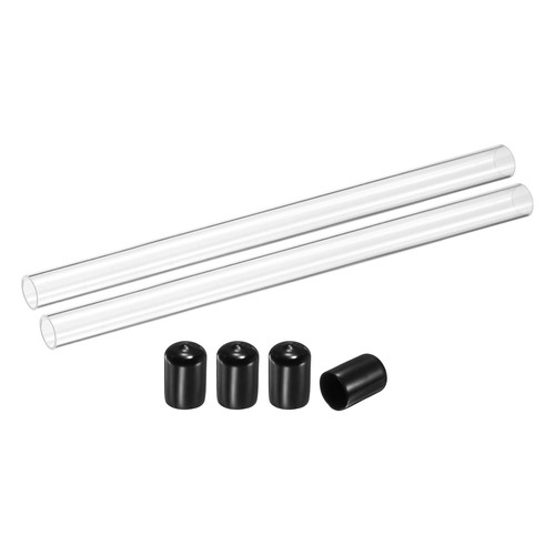 2pz tubo acrilico - acrilico, rigido