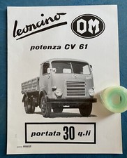 Rarissima Pubblicità LEONCINO OM 1960