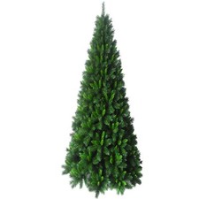 ALBERO NATALE PINO SWEDEN SLIM REALISTICO RICHIUDIBILE SALVASPAZIO DECORAZIONE