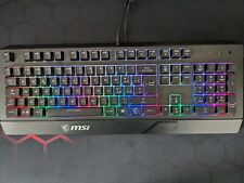 MSI Vigor GK20 IT Tastiera Gaming ergonomica con retroilluminazione RGB