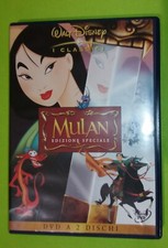 DVD-MULAN-EDIZIONE SPECIALE-2 DISCHI-WALT DISNEY-I CLASSICI