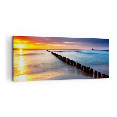 Quadro tela 120x50cm mare - quadro, su