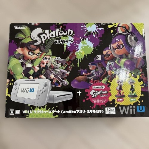 Wii splatoon white limited - u,
