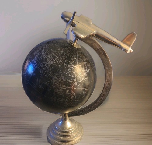 Mappamondo stile vintage piano