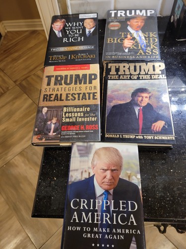 Donald trump book lot - book, 5