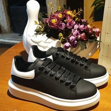 scarpe Da Ginnastica Uomo Donna Sneakers bianche nero casual basse sportive logo