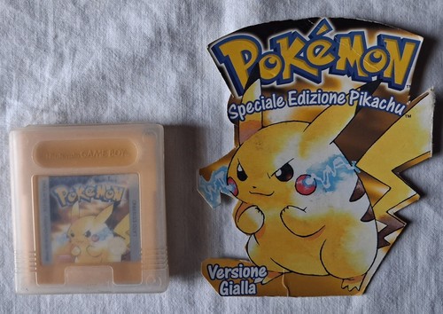 Pokemon giallo originale - pokemon,