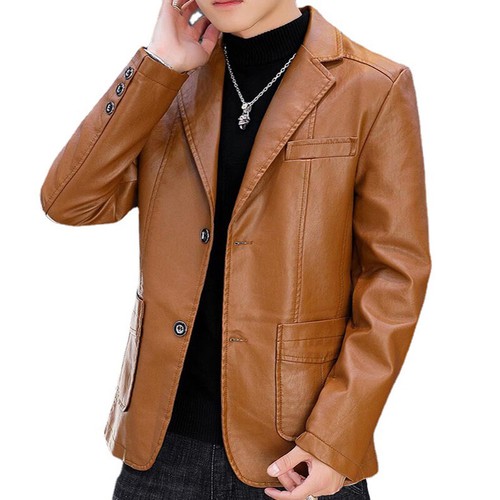 Giacca uomo ecopelle - giacca,