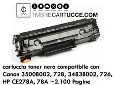 toner nero compatibile con