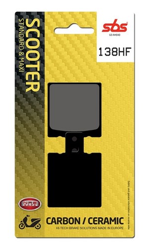 Sbs 138hf pastiglie freno - sbs,