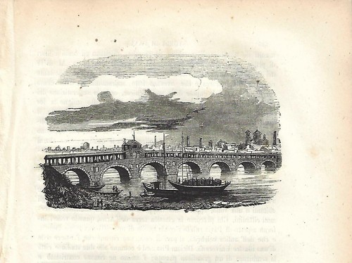 Stampa antica pavia - antica, veduta