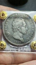 5 lire Carlo Felice 1827 rara