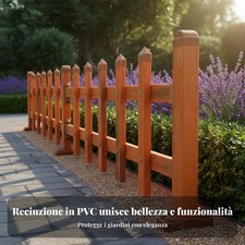 Staccionata in PVC Resistente