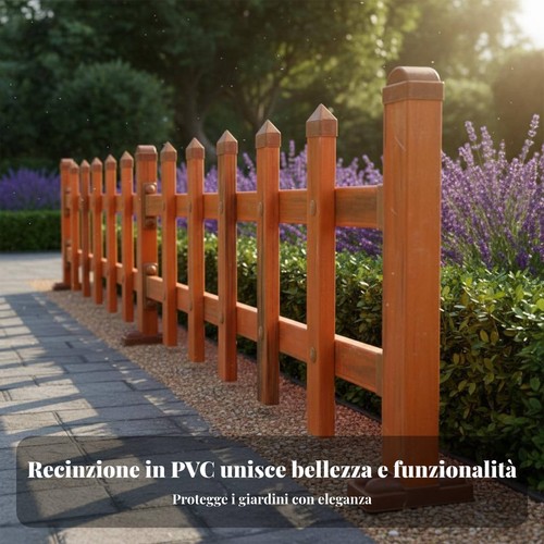 Staccionata pvc resistente - in,
