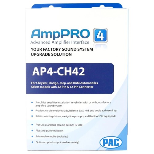 Pac amppro ap4 - amppro, amp
