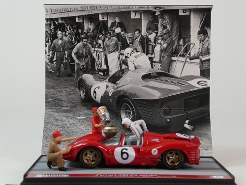 Brumm ferrari 330 spyder - p4,