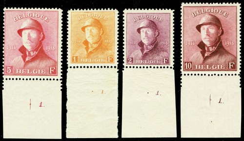 St4067 belgio 1919 cob - 1919, cob#175/8