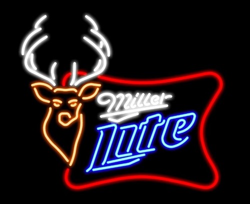 Stock miller lite deer buck - miller,