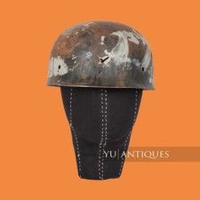Super Rare WW2 Yugoslavia Army Cut Down German M38 - M42 H e l m e t Casque