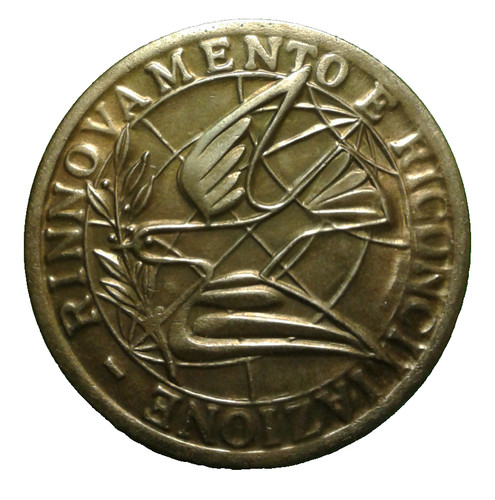 Medaglia moneta anno santo - anno,