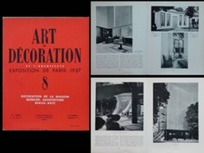 ART ET DECORATION n°8 1937