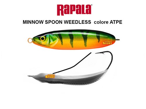 Rapala minnow spoon weedless - spoon,