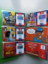 Schede telefoniche italiane e francesi