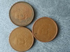 MONETE DA 1 CENT "MARIANNA" FRANCE " CORREVANO GLI ANNI 1999 2000 2001