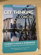 Get thinking concise. A2-B1