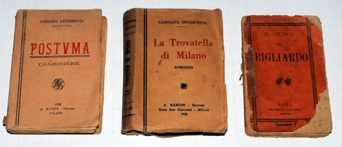Mini lotto libri antichi