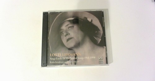 Lotte lehmann sings lieder - lotte,