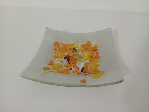 Piatto vetrofusione 15cm - vetrofusione,