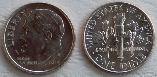 Usa dime cents - 10, d