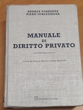 Manuale di Diritto Privato Torrente Schlesinger - 22esima Edizione