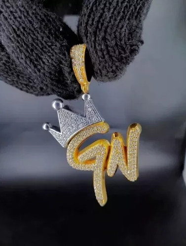 Ciondolo lettera vera - lettera, "gn"