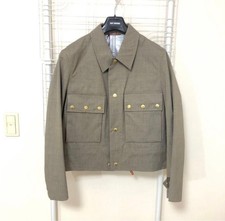 Giacca Marc Jacobs doppia tasca beige taglia 48 Italia made in Japan con etichette