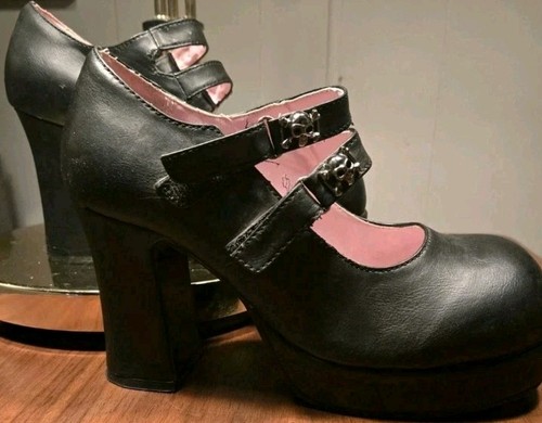 Scarpe demonia gothica chunky - scarpe,
