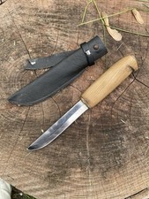 Coltello lama fissa URSS sovietico fatto a mano caccia turista Puukko Finka finlandese