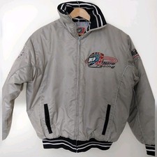 Giacca imbottita moto argento