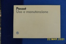 Uso e manutenzione PASSAT VOLKSWAGEN 1986 - ITALIANO