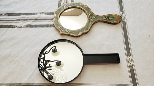 Due specchi mano vintage - specchi, a