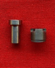 #48 WW2 M1 / M2 30US Carabina PISTONE + DADO Marcato A1 (Interno) Mai Usato NOS