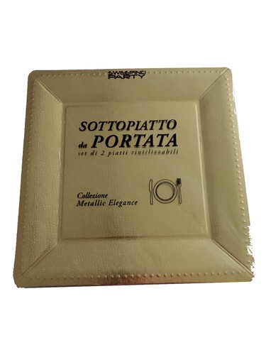 Vassoi sottopiatti quadrati - sottopiatti,