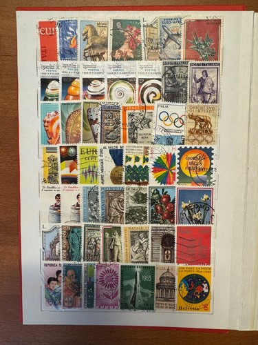 Lotto francobolli usati italia - lotto,