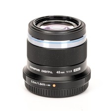 Obiettivo Olympus M.ZUIKO DIGITAL 45mm/1,8 (nero)